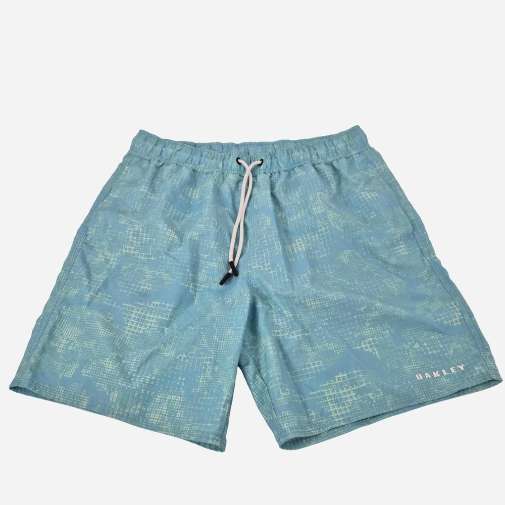 Oakley blue mens swim shorts